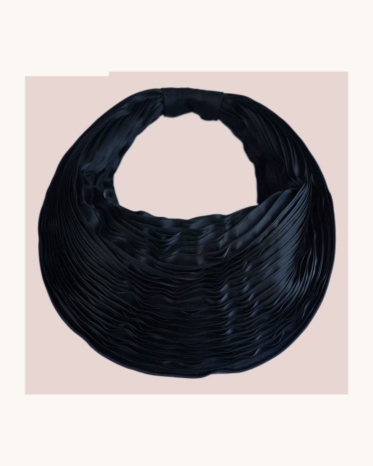 Choose Cherry pleated handbag from our own collection